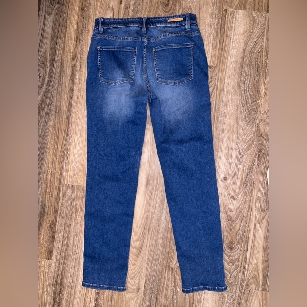 Soft Surroundings Supremely Soft Relaxed Straight Leg Jeans - size S - Picture 2 of 5